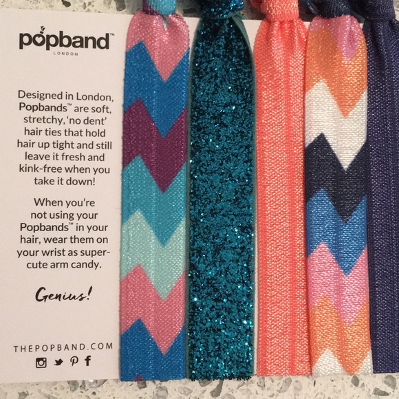NEW Popband London Hair Ties - Picture 6 of 6